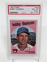 1959 Topps Bobby Thomson #429 PSA 8 (OC)