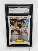 1960 Topps "Power Plus" Rocky Colavito #260 SGC