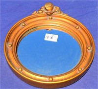 Round small wall mirror