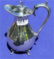 Silver plated hot water jug