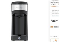 Frigidaire 1 Cup Drip or K Cup Coffee Maker