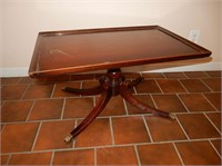 Imperial Duncan Phyfe Style Mahogany Coffee Table