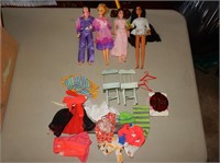 Barbie Dolls and Clothes