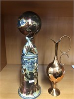 Bowling champion award, antique vase.