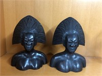 Aboriginal Chinese figurine heads