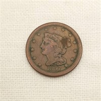 1857 US Half Cent