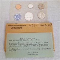1957 PC US Mint Proof Set