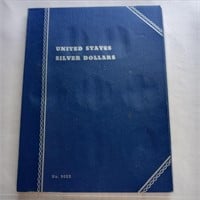 US Silver Dollars Book Empty