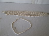 10 NEW PEARL NECKLACE