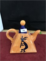 SIGNED HANDPAINTED TEAPOT