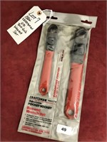 NEW CRAFTSMAN 2PC. BOX -END WRENCH SET