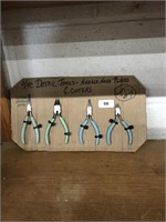 4PC. DETAIL TOOLS-NEEDLE NOSE PLIERS&CUTTERS
