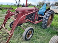 1953-54 Cockshutt 30 Tractor with loader