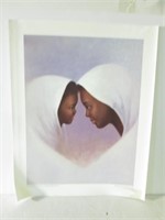 UNFRAMED LITHOGRAPH ON CANVAS" MOTHER'S LOVE"
