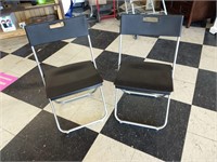 2 Ikea folding chairs