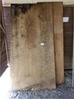 one and a half sheet of plywood