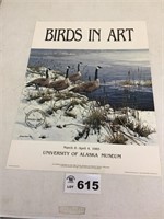 BIRDS IN ART, UNIVERSITY OF ALASKA MUSEUM, MARCH