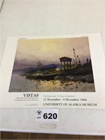 VISTAS, UNIVERSITY OF ALASKA MUSEUM POSTER