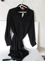 NEW BLACK SHIRT DRESS SIZE 1X