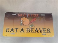 Beaver license plate