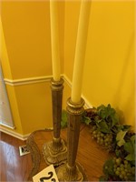 (2) Candle Sticks (Dining)