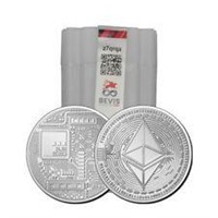 One Ounce: Litecoin .999 Fine Silver Coin