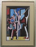Three Dancers Giclee By Pablo Picasso