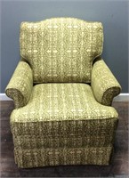 LIGHT GREEN ROCKER CHAIR