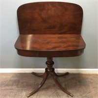 VTG. MERSMAN CLAWFOOT MAHOGANY TABLE