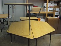 Three trap side tables