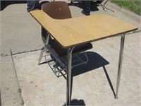 Desks with chairs