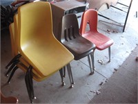 Stackable chairs