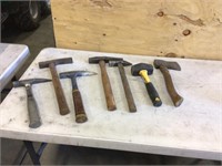 Lot of Hammers & Picks