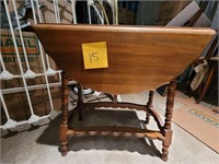 ANTIQUE SMALL FOLD OUT TABLE