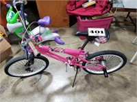 girls bike - needs a pedal