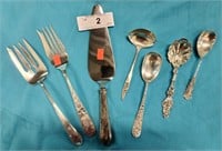 MISC. STERLING SILVER FLATWARE 12 OUNCES