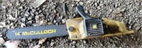 Electric Mculloch chain saw