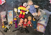 Vintage Lot of toys including strawberry shortcake