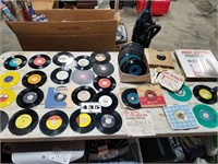 More collectible 45's and albums