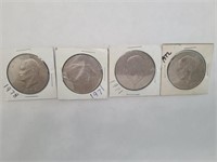 Lot 4 1971-1978 One Dollar Coins