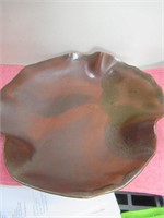 Brown Pottery Dish