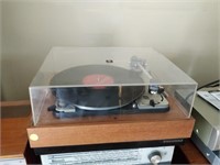 grundig record player and speakers - works