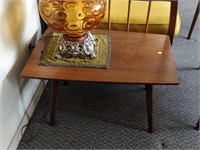 matching teak side table and coffee table
