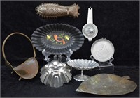 Large Lot of Vintage Metal Kitchen Wares