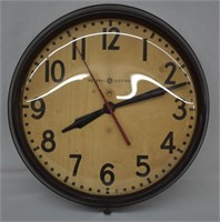 Vintage General Electric School Wall Clock