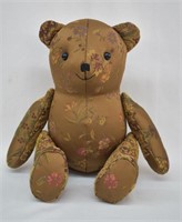 Brocade Fabric Teddy Bear