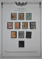 1870 - 71 United States Stamps