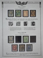 1881 - 1882 United States Stamps