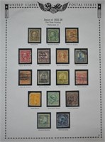 1922 - 1926 United States Stamps
