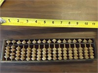 Vintage Chinese Abacus 17 Rods 86 Beads